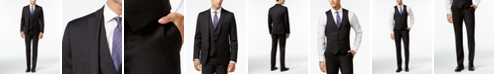 Bar III Charcoal Solid Extra Slim-Fit Suit Separates 